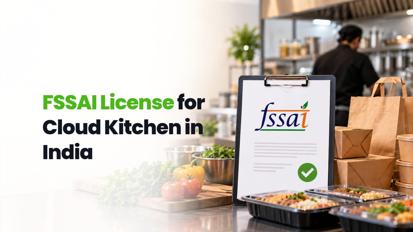 FSSAI license for cloud kitchen