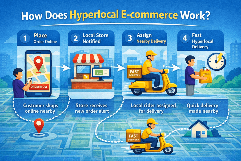 How Does Hyperlocal E-commerce Work?